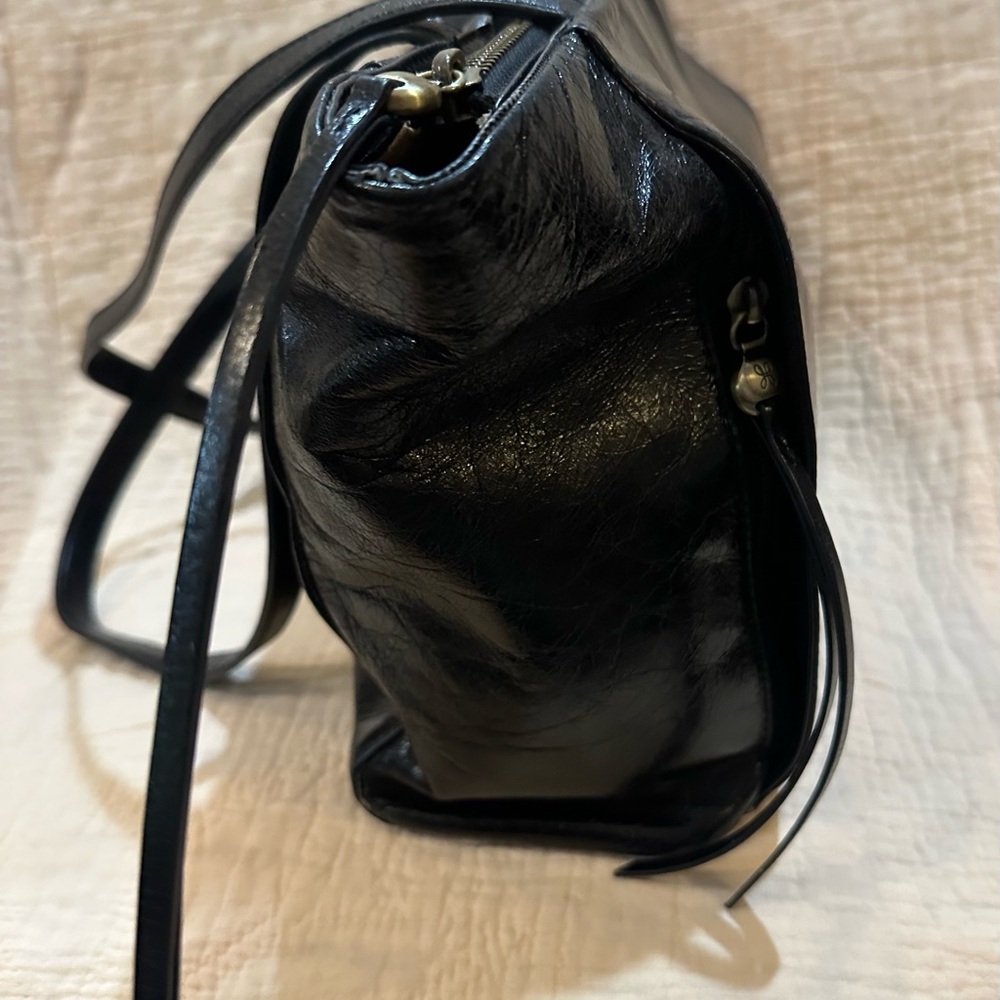 Hobo Black Leather purse - Picture 3 of 11
